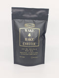 GramCo's Wake & Bake Delta 8 Coffee. 4 ounce bag of coffee with 250 mg of Delta 8.  Approximately 12 servings of coffee (8 fl. oz.) with 20-25 mg of Delta 8 per cup of coffee. Must brew.